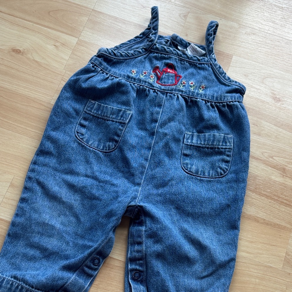 Cherokee one piece denim romper VINAGE